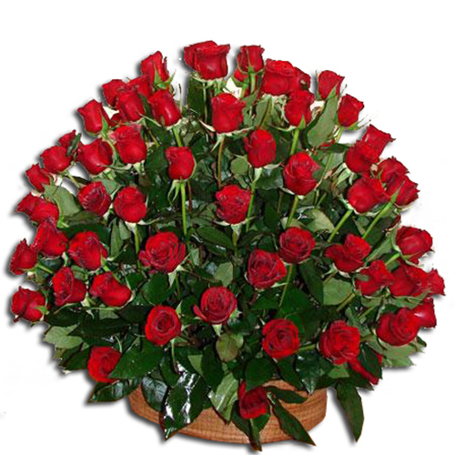 Canasta 100 rosas C08